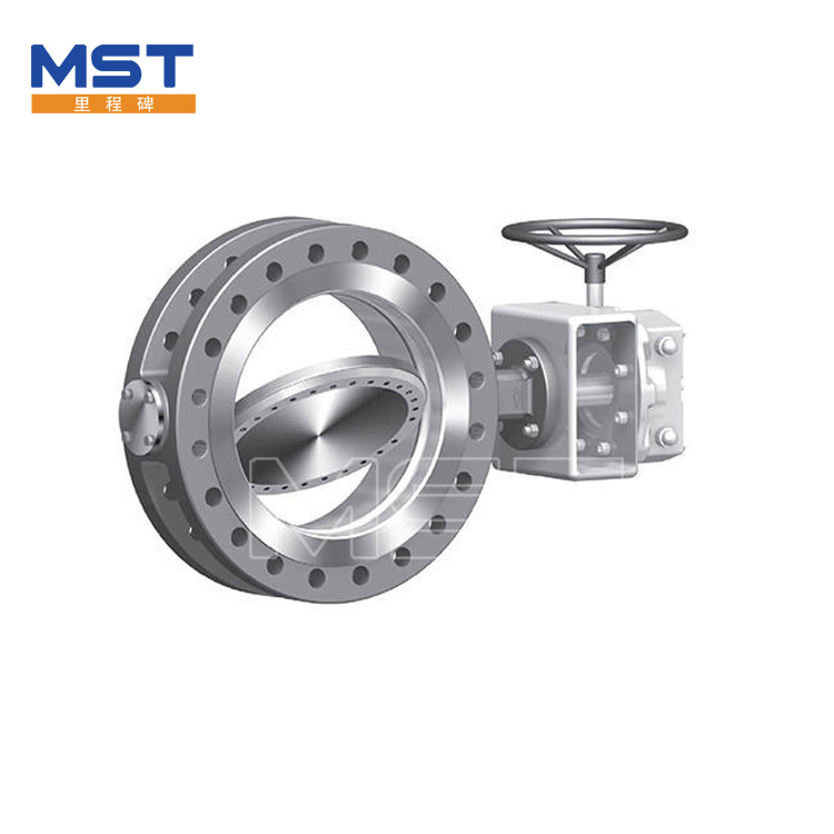 Injap Rama-rama Flange Triple Offset